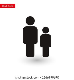 Father and son icon