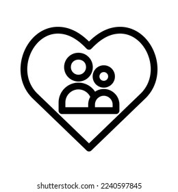 father and son icon or logo isolated sign symbol vector illustration - high quality black style vector icons
