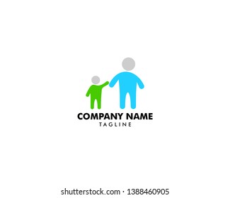 Father and son logo design inspiration