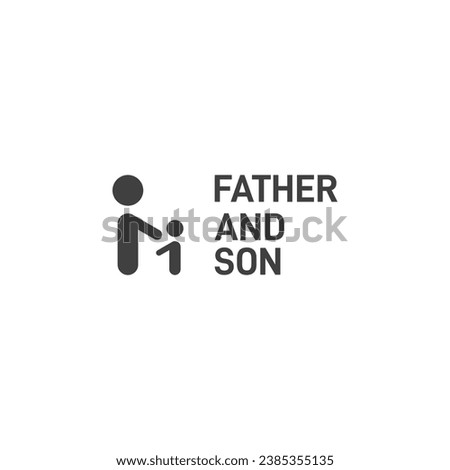 Father and son logo design inspiration