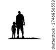 father silhouette