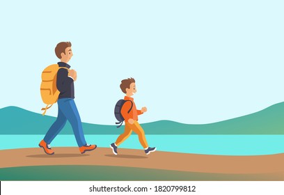 Illustrations Images Et Images Vectorielles De Stock De Famille Nature De Dos Shutterstock