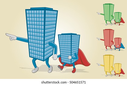 Father and Super Son Building