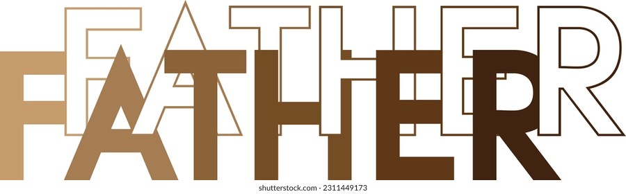 Father SVG - Dad Design