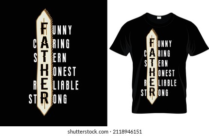 Father - t shirt design