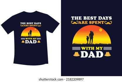 Father t shirt design - Father t shirt design template