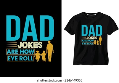 father t shirt design vector template 