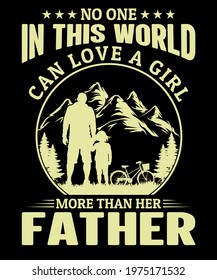 Father t shirt design for vintage 