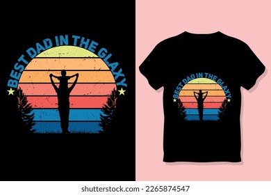 father t shirt elements or Father's day shirt design