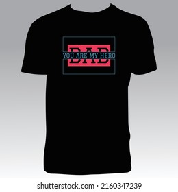 Father Tee Design And Vector Illustration. 