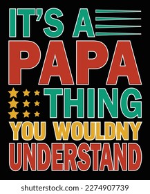 El diseño de una camiseta paterna típicamente incluye un lema o mensaje que celebra el rol de un padre o expresa aprecio por él.