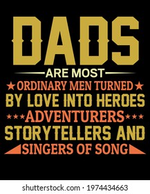 Father tshirt design for typography