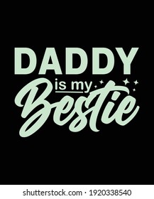 Father typography quote design for awesome dad for gift card, banner, vector, t-shirt, poster, print,