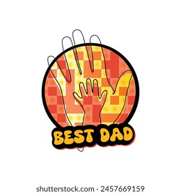 father vector art tshirt design