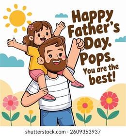 Father's day 2025 design elements 