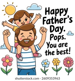 Father's day 2025 design elements 