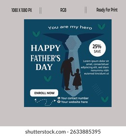 Father's Day abstract Template Design