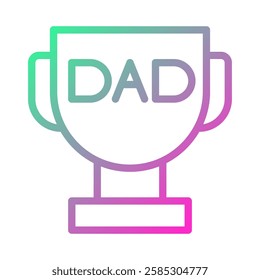 Father's Day Award Celebration Graphic Design