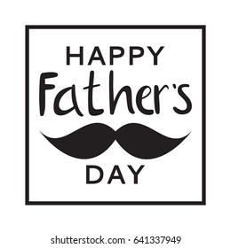 Fathers Day Background. Best Dad Vector Illustration EPS10
