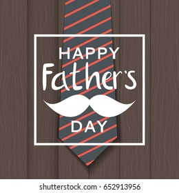 Fathers Day Background. Best Dad Vector Illustration EPS10