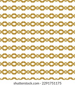 Father's Day background. Black , golden en brown mustache  - cute seamless vector pattern. Little man party background. Simple and modern hipster white wallpaper. Boy style.