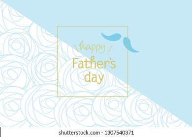 Father's day background illustration 