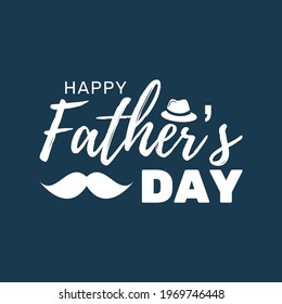 Father`s Day Background.  Poster, flyer, greeting card, header for website. Vector Illustration EPS10