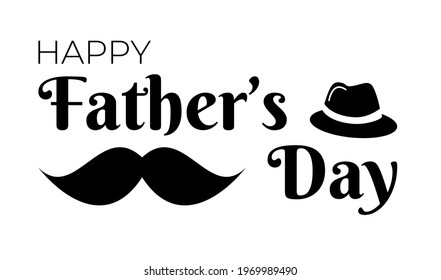 Father`s Day Background.  Poster, flyer, greeting card, header for website. Vector Illustration EPS10