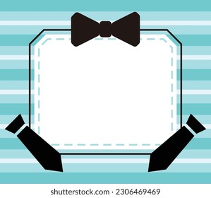 father's day background, tie icon with free space for text. Template for banner, poster, social media, web, greeting card.