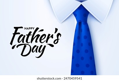 Father's Day banner with bow tie and calligraphic lettering. Vector illustration for background, poster, template, sale, promo, discount, website social media, flyer, brochure.