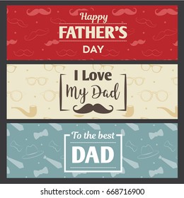 Father's Day banners