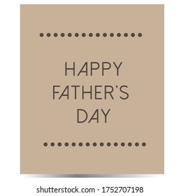 Father's Day Book Cover Design Template