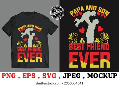 Father's day Bundle T-shirt Design 