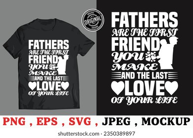 Father's day Bundle T-shirt Design, Vector Template