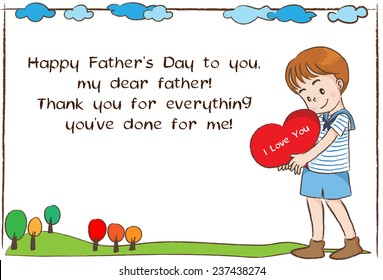 fathers day card