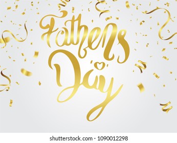 Fathers Day Card or background. vector illustration