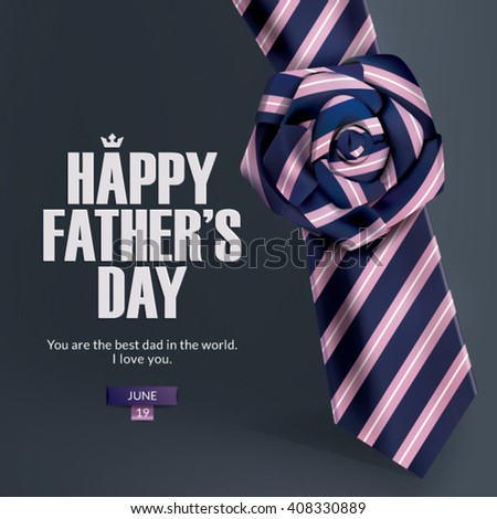 Father's Day Card Design.