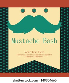 father's day card design. vector illustration