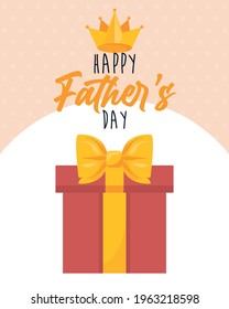 fathers day card with gift