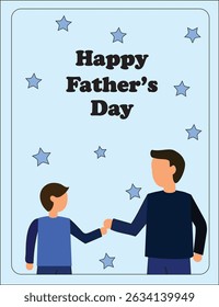 Father's day card, Greetings Card