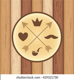 Father's day card for invitation, congratulation or greeting.
