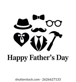 Fathers Day celebration graphic for social media