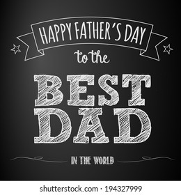 Father's Day Chalkboard