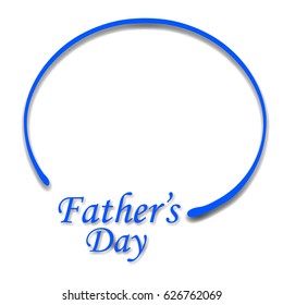 Father's day character frame icon