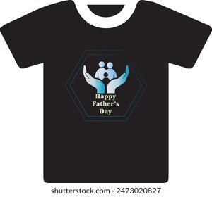 Father's Day Creative T-Shirt Design