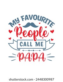 fathers day custom typography t shirt design.