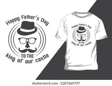 Father's Day And Dad T-shirt Design