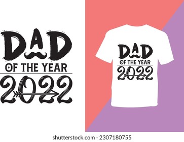 Father's Day, Dad T-Shirt Design

