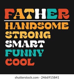 Father's Day Dad T-Shirt Design
