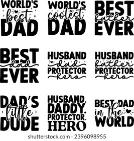 Father's day design bundle and digital download